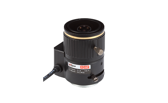 Ống kính 4 triệu pixel, dải tiêu cự 2.7-12mm, cảm biến 1/2.7 inch của Đại Hoa